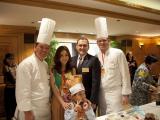 Pop Singer Kay Tse and Chefs from Grand Hyatt